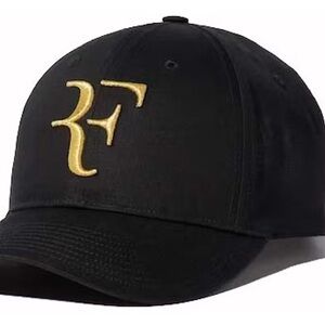 Tennis Roger Federer Uniqlo hat Black/Gold